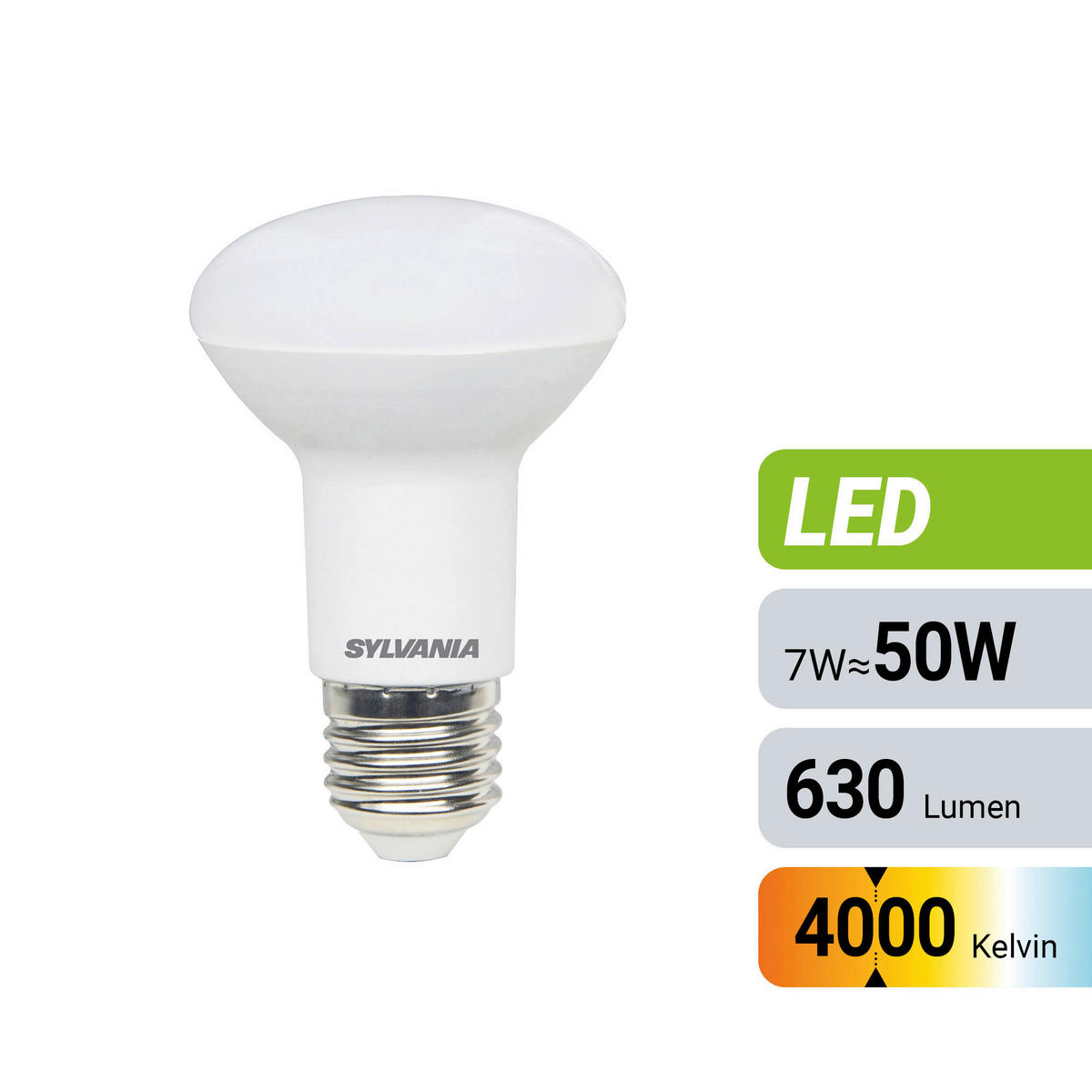 Bec Led   E27  - Basics (6,3/9,7cm)