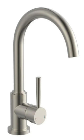 KÜCHENARMATUR  - Edelstahlfarben, Basics, Metall (5,9/34/23cm) - Schütte