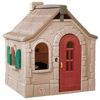 SPIELHAUS 139,7/163/128 cm  - Braun, Konventionell, Kunststoff (139,7/163/128cm)