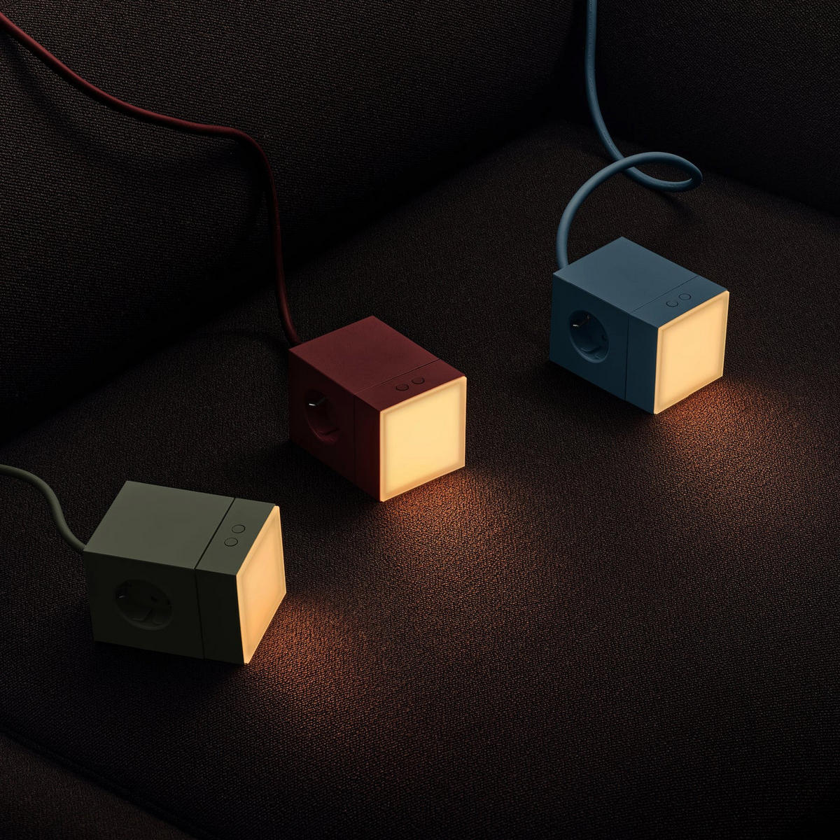 TAGESLICHTLAMPE Lamp 1 10/10 cm  - Waldgrün, Basics, Kunststoff (10/10cm) - AVOLT