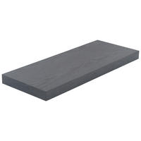 WANDBOARD in 60/3,8/23,5 cm Schwarz  - Schwarz, Basics, Holzwerkstoff (60/3,8/23,5cm) - Boxxx