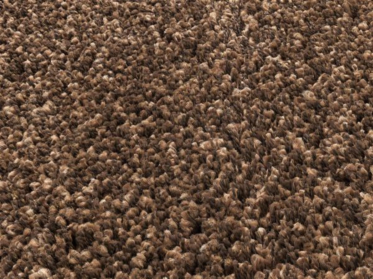 LÄUFER 80/200 cm FASHION SHAGGY  - Braun, Basics, Textil (80/200cm) - Novel