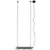 HÄNGELEUCHTE 70/190/14 cm  - Nickelfarben, Basics, Glas/Metall (70/190/14cm) - Zuiver