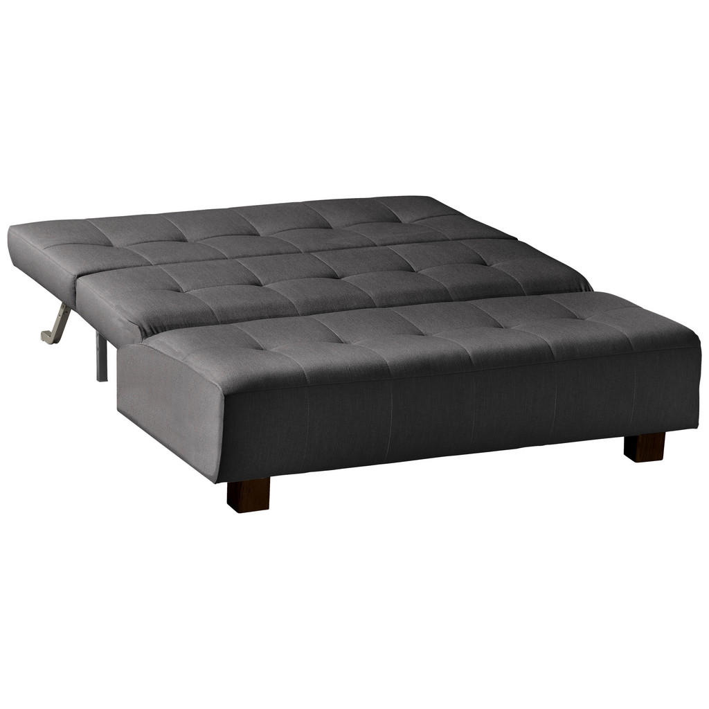 Thumbnail - Novel Schlafsofa Juice, Anthrazit, Textil, Uni, 2-Sitzer, 165x92x102 cm, Stoffauswahl, Schlafen auf Sitzhöhe, Kinder- & ...