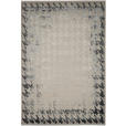 WEBTEPPICH 160/230 cm Houndstooth Border Grau  - Grau, Design, Textil (160/230cm) - Dieter Knoll