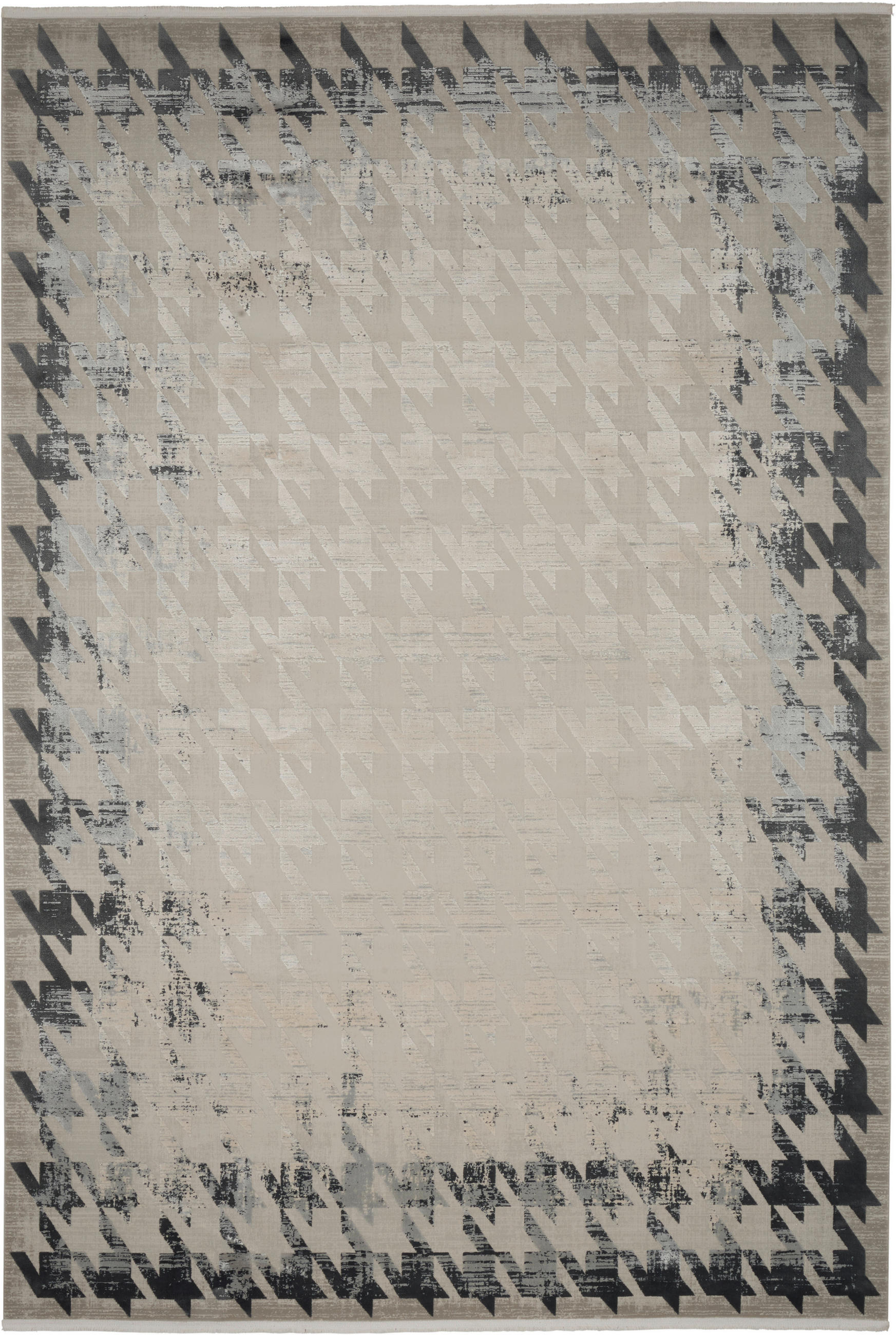 TKANÝ KOBEREC, 200/290 cm, šedá - šedá, Design, textil (200/290cm) - Dieter Knoll