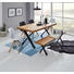 ESSTISCH Wildeiche massiv rechteckig Eichefarben - Eichefarben/Schwarz, LIFESTYLE, Holz/Metall (180/100/75cm) - Carryhome ESSTISCH Wildeiche massiv rechteckig Eichefarben - Eichefarben/Schwarz, LIFESTYLE, Holz/Metall (180/100/75cm) - Carryhome