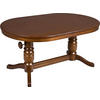 COUCHTISCH furniert, massiv 120-160/75/56-72 cm oval Nussbaumfarben  - Nussbaumfarben, Design, Holz/Holzwerkstoff (120-160/75/56-72cm) - Livetastic