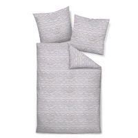 POSTELJNINA 135/200 cm mečkanka barve gozdnih sadežev  - barve gozdnih sadežev, Konvencionalno, tekstil (135/200cm) - Janine