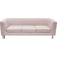 KANAPÉ textil, faalapú anyag rózsaszín  - rózsaszín, Basics, faalapú anyag/textil (200/183/77cm) - Carryhome