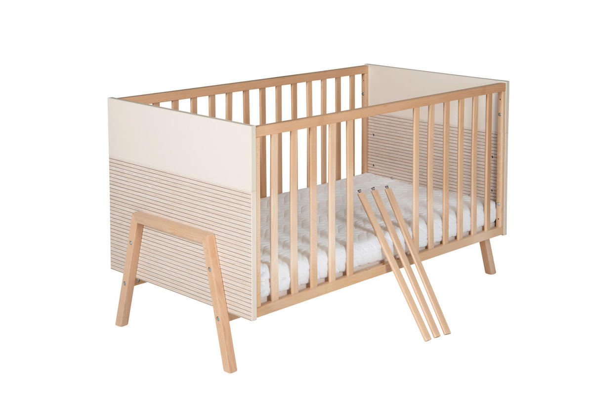 BABYZIMMER 3-teilig  - Beige/Buchefarben, Basics, Holz/Holzwerkstoff - Schardt