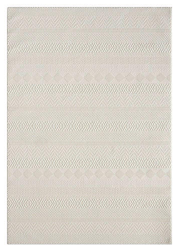 WEBTEPPICH 80/150 cm Sign Creme  - Creme, KONVENTIONELL, Textil (80/150cm)