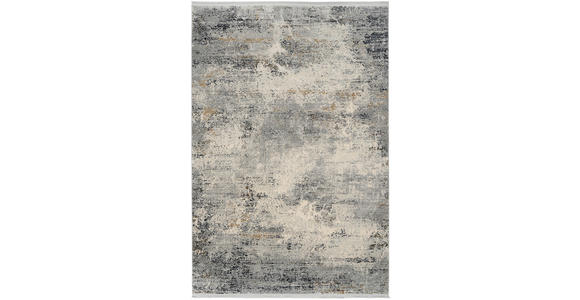 WEBTEPPICH 67/130 cm DIETER KNOLL Creme, Grau - Creme/Grau, Basics, Textil (67/130cm) - Dieter Knoll