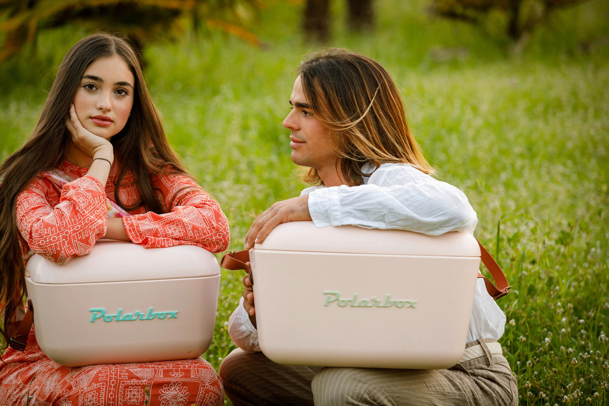 KÜHLBOX Polarbox  - Hellrosa, Basics, Kunststoff (39,3/25,9/24,3cm) - Polarbox