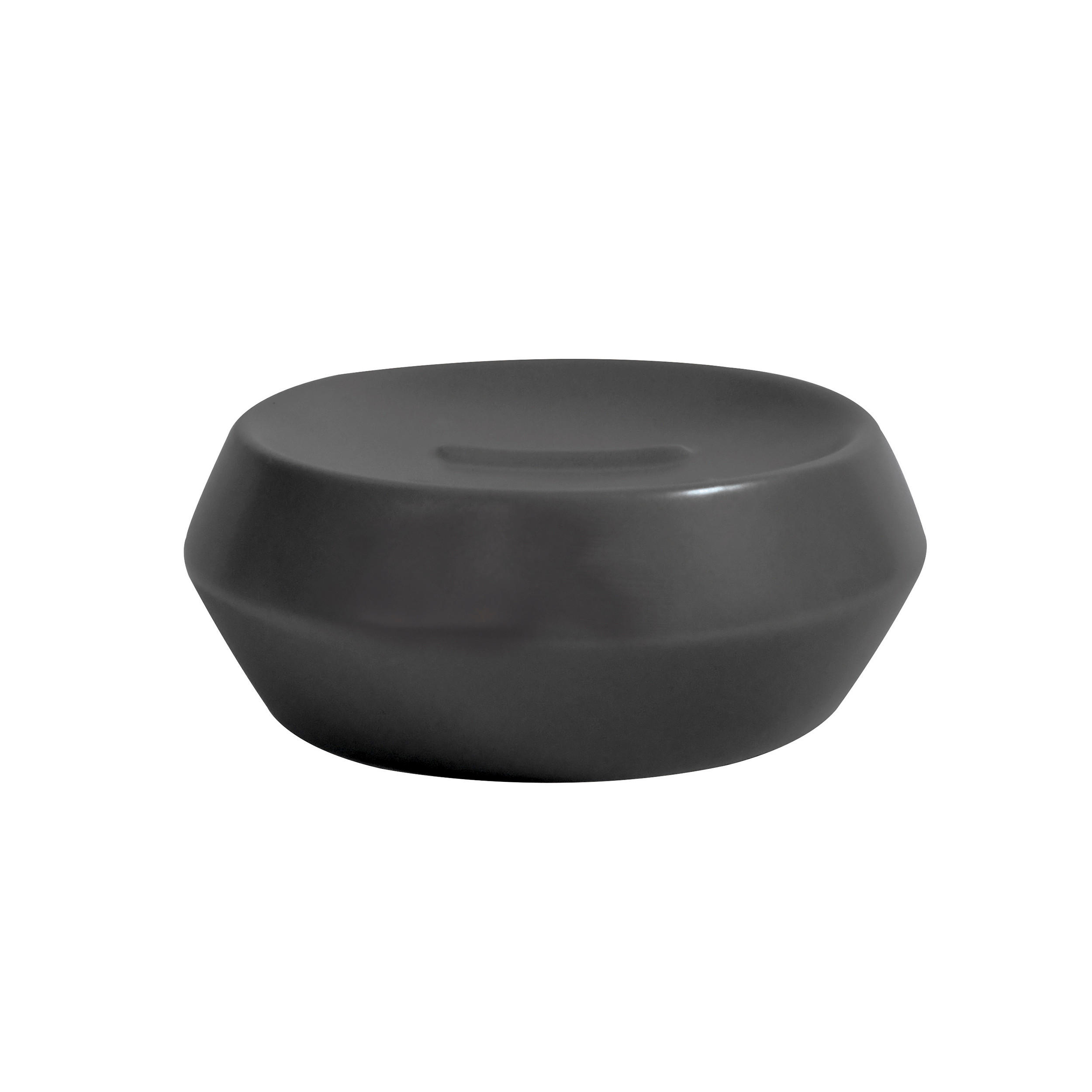 SEIFENSCHALE Keramik  - Schwarz, Basics, Keramik (5/4,7/12cm) - Spirella