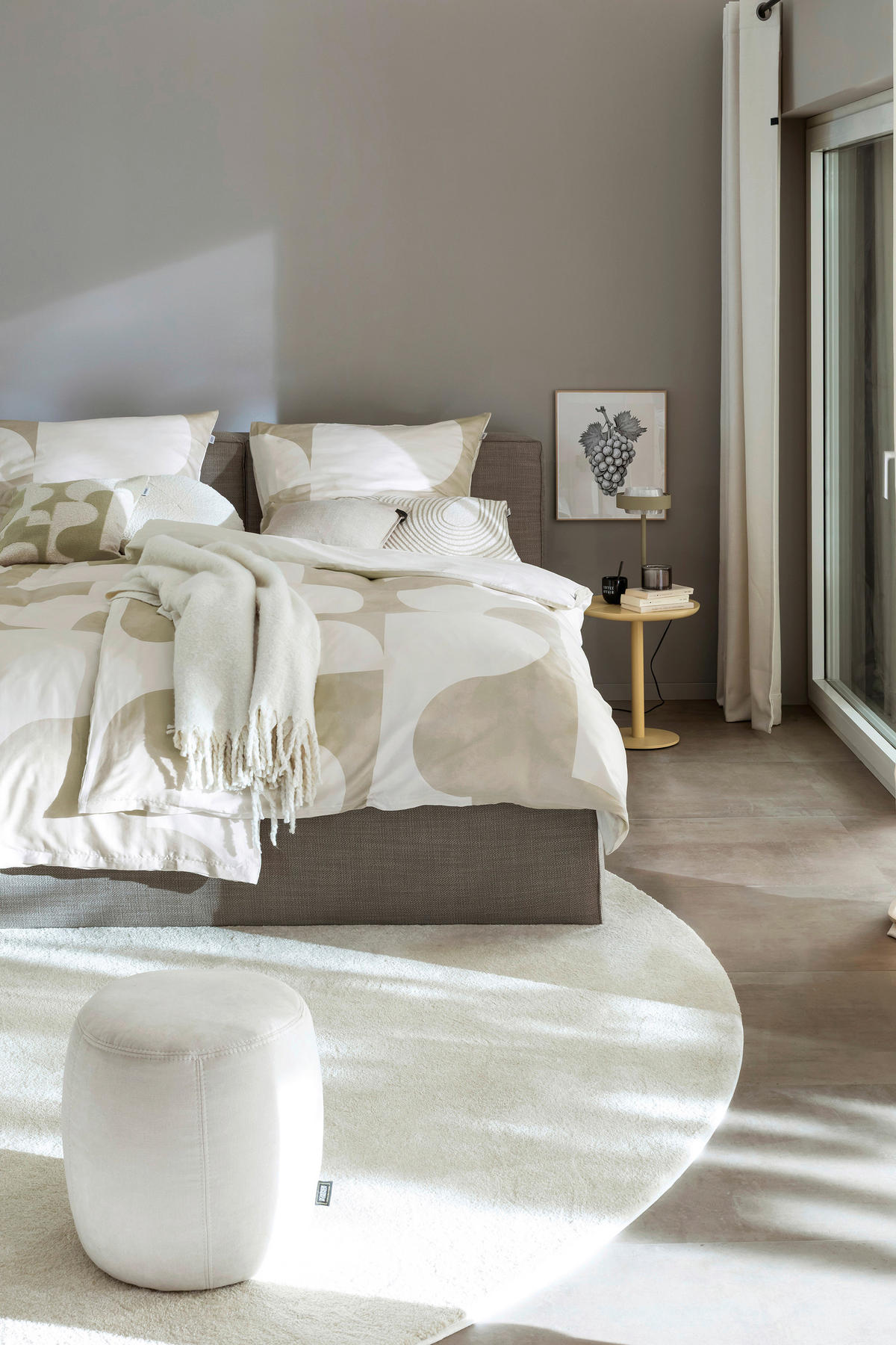 LIZENZBETTWÄSCHE 140/200 cm  - Beige/Creme, Basics, Textil (140/200cm) - Schöner Wohnen