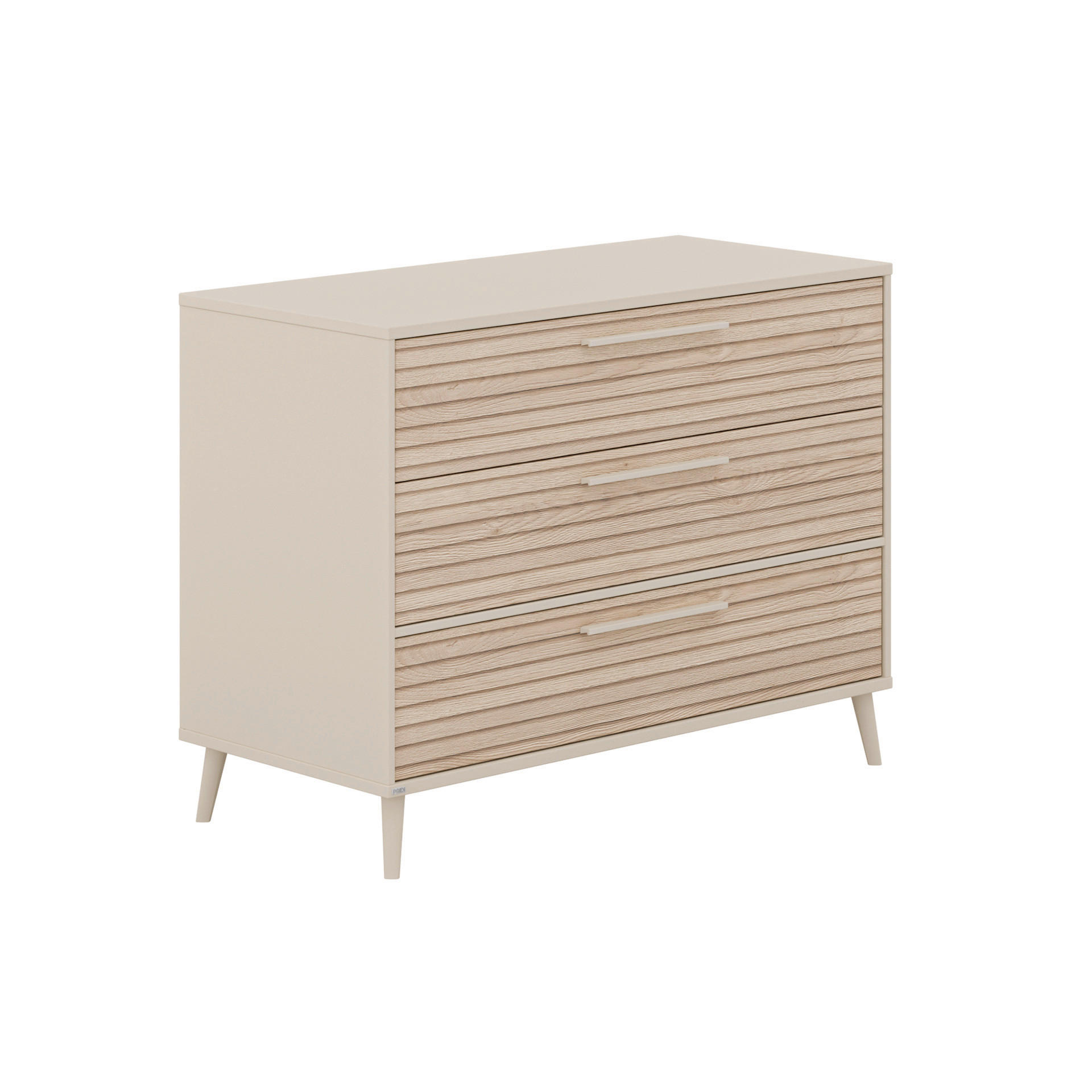 KOMMODE Eefje  in 123,5/93,2/57,1 cm  - Eichefarben/Beige, Basics, Holzwerkstoff (123,5/93,2/57,1cm) - Paidi