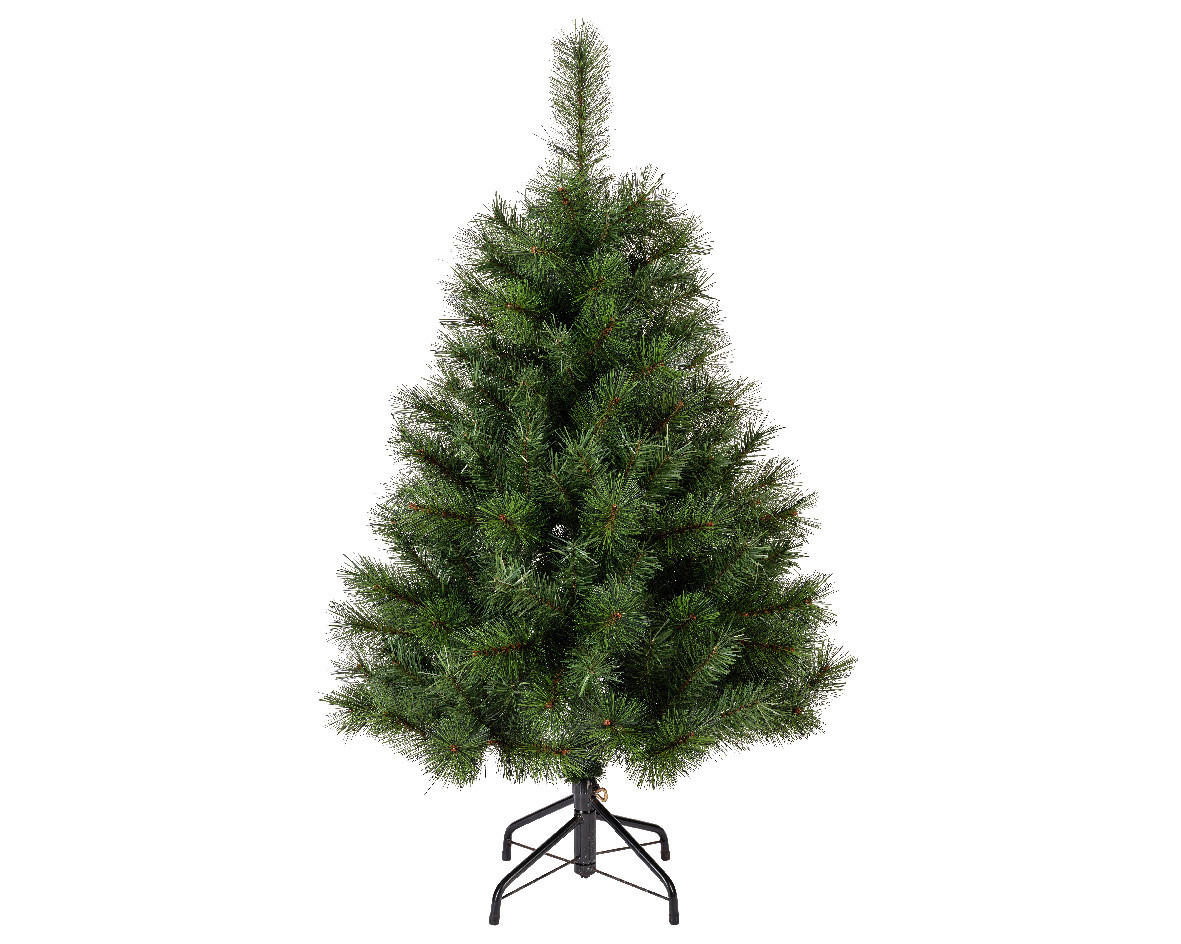 WEIHNACHTSBAUM 150 cm  - Grün, Basics, Kunststoff/Metall (91/150cm) - X-Mas
