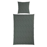 WENDEBETTWÄSCHE SNAKO Flanell 155/220 cm  - Grün, Design, Textil (155/220cm) - Dieter Knoll