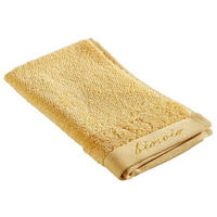 GÄSTETUCH BONITA Currygelb 4-teilig 30/50 cm  - Currygelb, Natur, Textil (30/50cm) - Bio:Vio