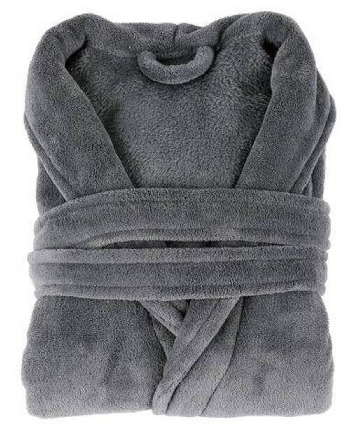 BADEMANTEL LUCA S Unisex  - Grau, Basics, Textil (Snull) - Esposa