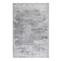 VINTAGE-TEPPICH 130/190 cm Grace Grau  - Grau, Design, Textil (130/190cm) - WECON HOME
