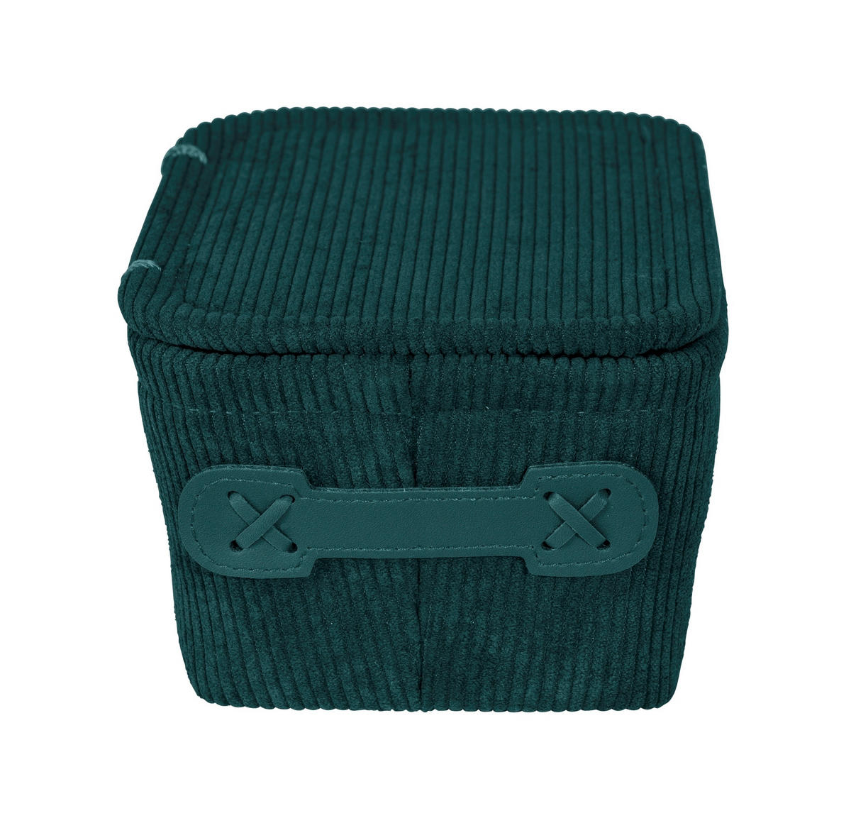 AUFBEWAHRUNGSKÖRBCHEN  - Dunkelgrün, Basics, Textil (19/10/14cm) - Wenko