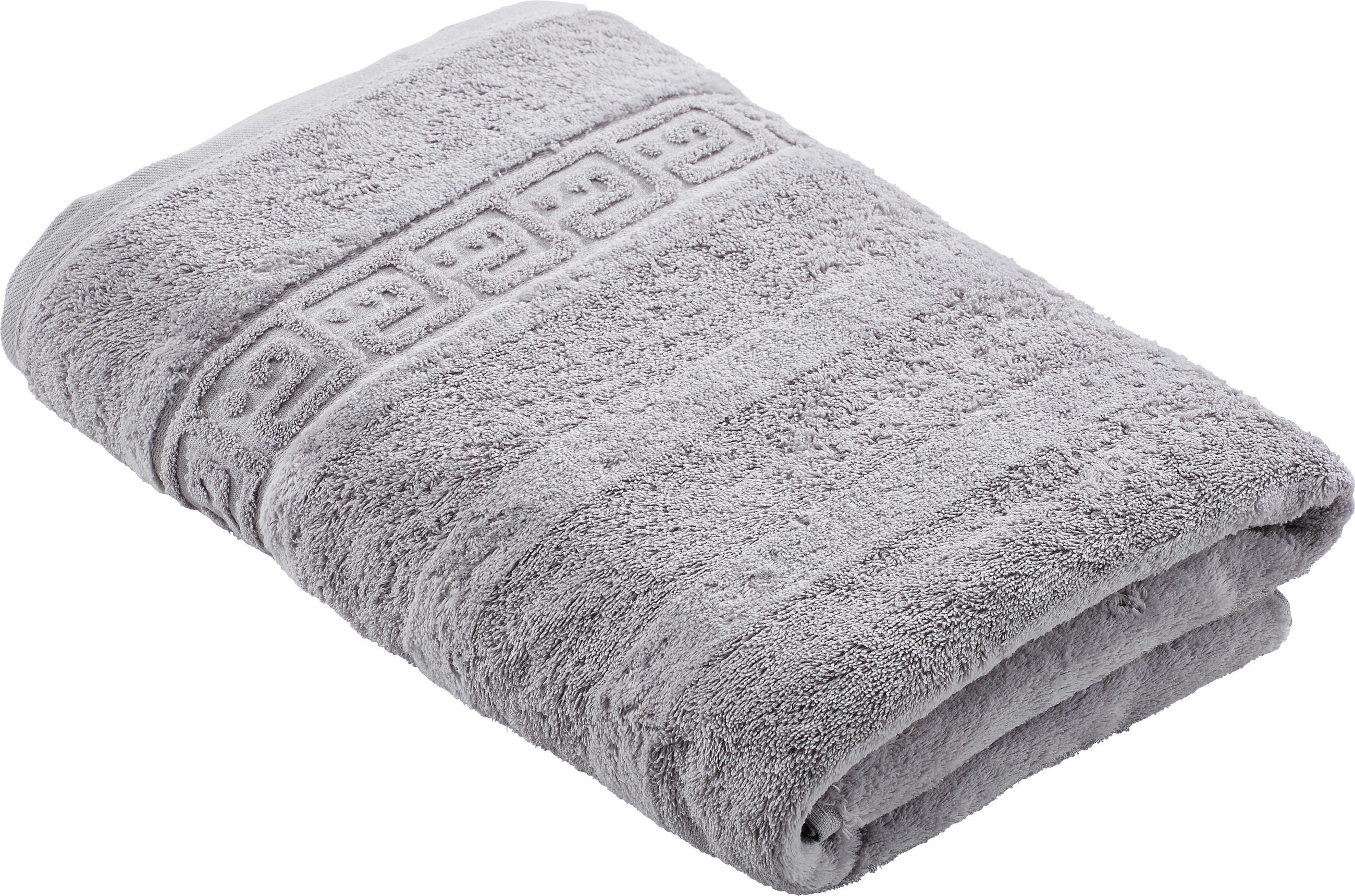DUSCHTUCH 80/160 cm  - Silberfarben, Basics, Textil (80/160cm) - Cawoe
