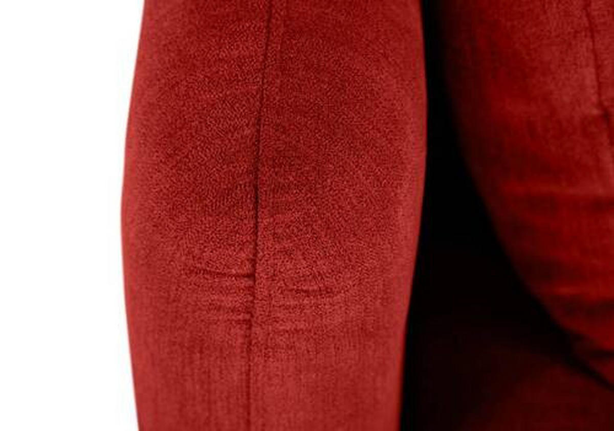 BÄDDSOFFA i flatväv bordeaux  - bordeaux/svart, Design, metall/textil (203/75/100cm) - MID.YOU