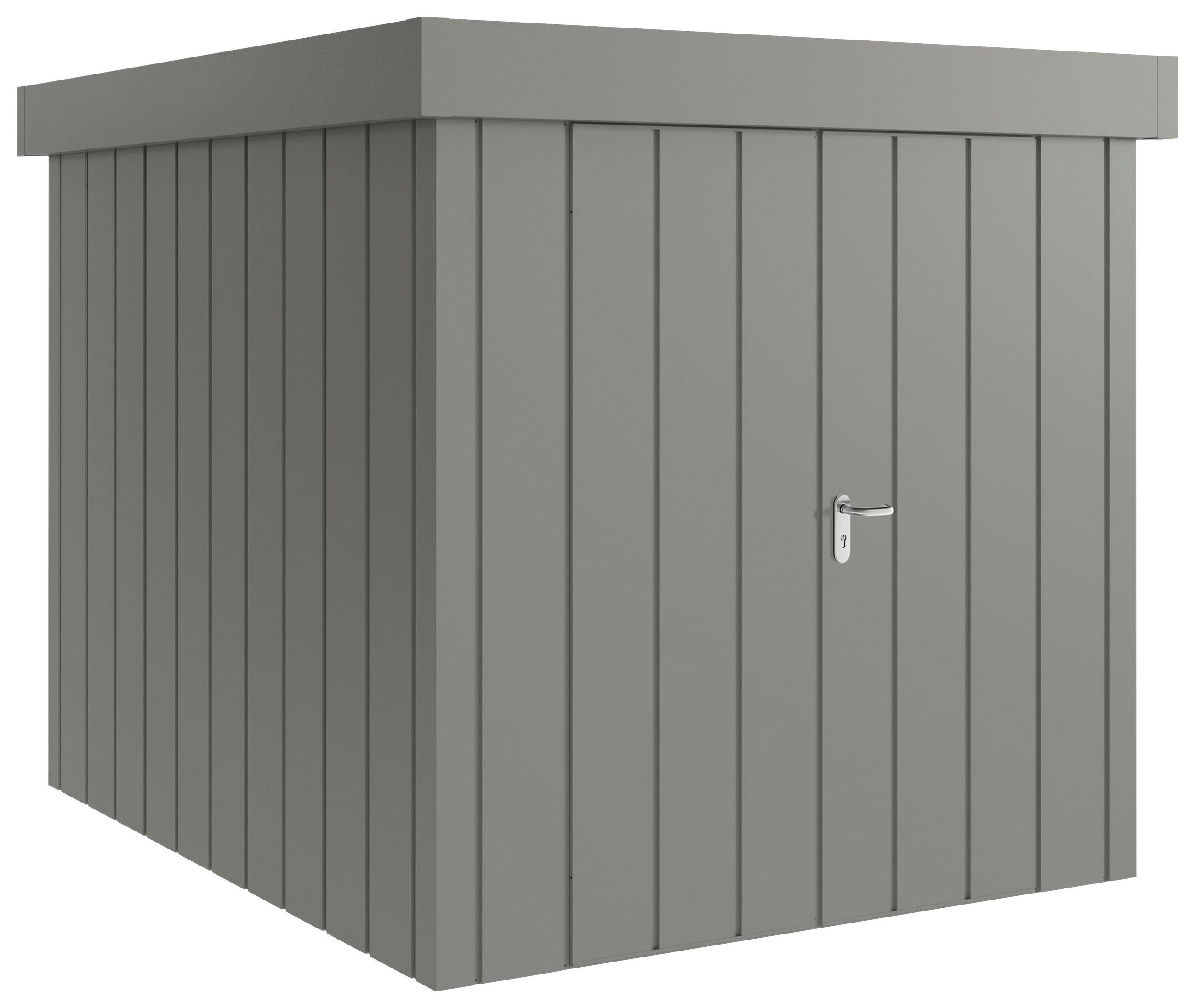 GERÄTEHAUS 229/220/277 cm  - Alufarben, Basics, Metall (229/220/277cm)