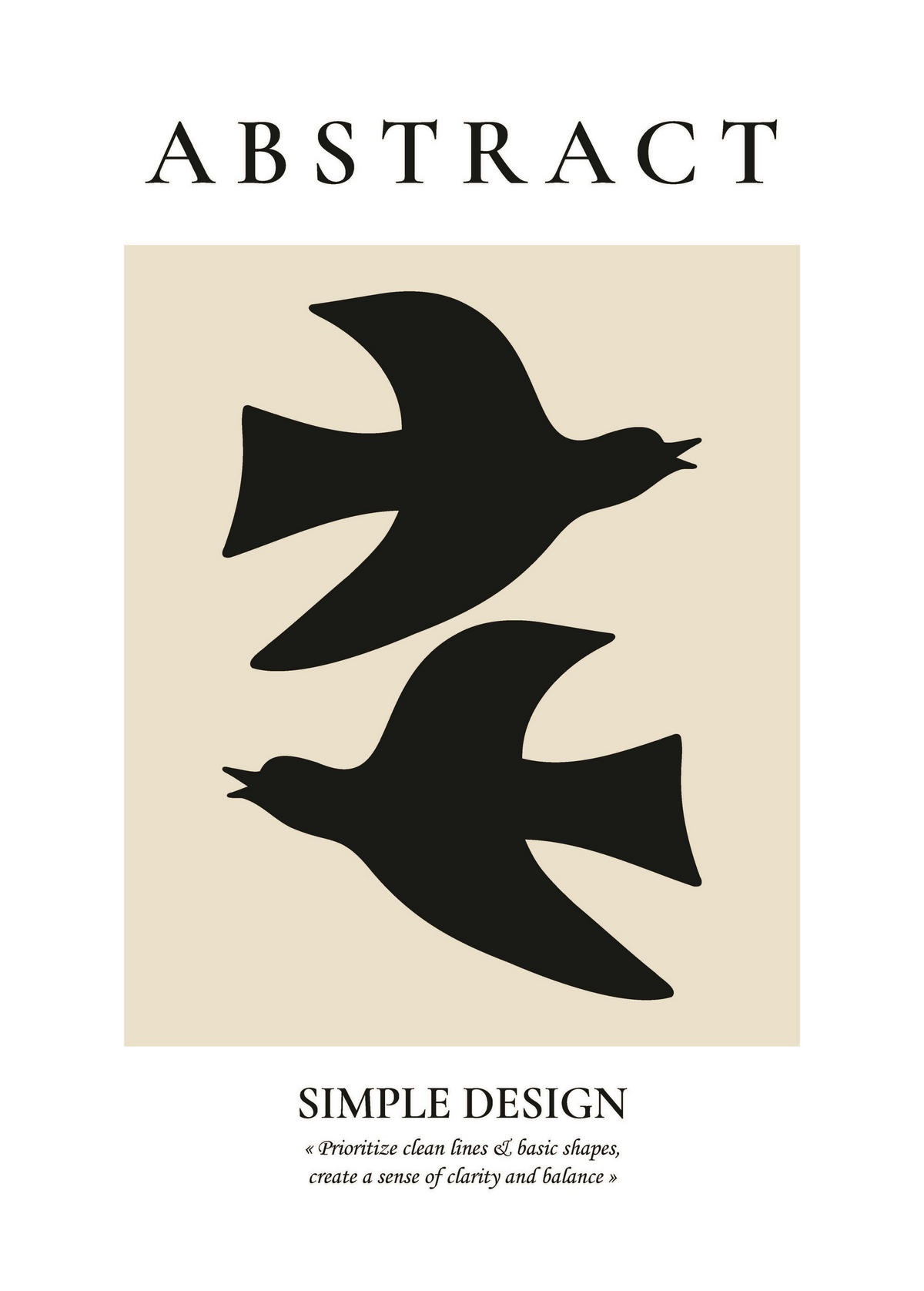 ALUMINIUMBILD Abstraktes, Text  - Creme/Schwarz, Basics, Holz/Metall (71,5/51,5/2,5cm)