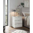 NACHTSCHRANK 50/59,2/43 cm  - Silberfarben/Schwarz, Basics, Holzwerkstoff/Kunststoff (50/59,2/43cm) - Dieter Knoll
