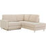Ecksofa Beige - Beige/Alufarben, KONVENTIONELL, Textil/Metall (193/207cm) - Venda Ecksofa Beige - Beige/Alufarben, KONVENTIONELL, Textil/Metall (193/207cm) - Venda