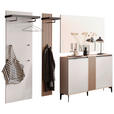 GARDEROBE 4-teilig  in 265/200/30 cm  - Eichefarben/Grau, Design, Holz/Holzwerkstoff (265/200/30cm) - Moderano