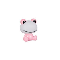 LED-TISCHLEUCHTE 19,5/16,5/24,5 cm   - Pink/Weiß, LIFESTYLE, Kunststoff (19,5/16,5/24,5cm)