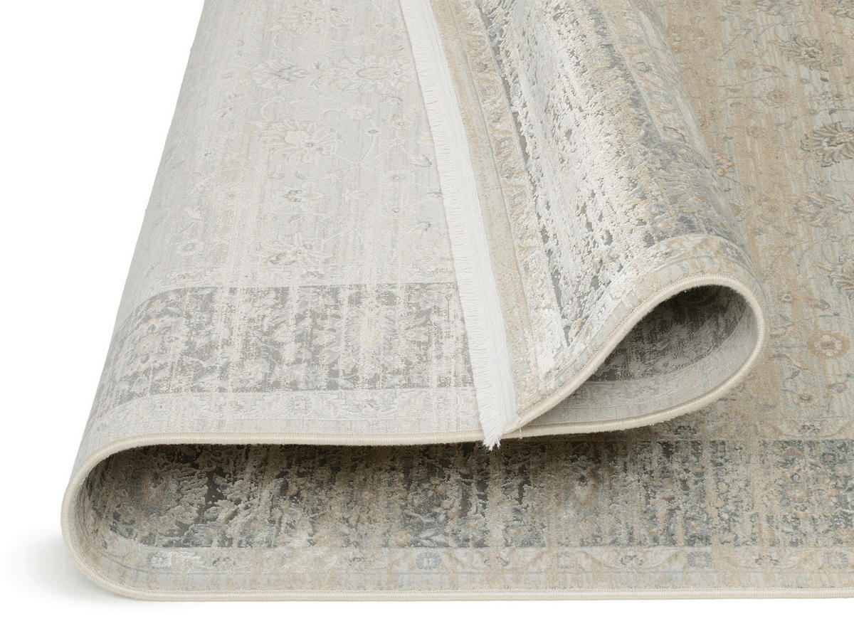 WEBTEPPICH 67/130 cm Ascona Grau, Beige  - Beige/Grau, LIFESTYLE, Textil (67/130cm) - Dieter Knoll