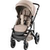 KINDERWAGEN  Smile 5Z  Teak  - Hellbraun/Grau, Basics, Textil/Metall (57/112/97.7cm) - Britax Römer
