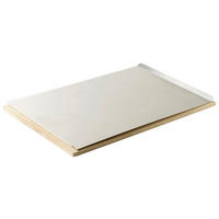 PIZZASTEIN  - Anthrazit, Basics, Stein/Metall (44/1.5/30cm) - Weber Grill