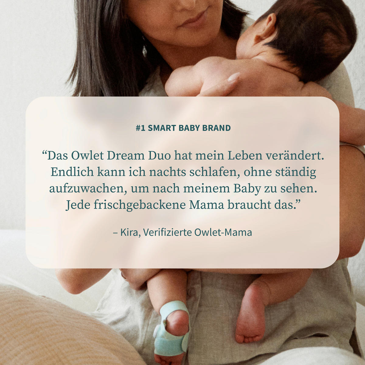 BABYPHONE - Altrosa, Basics, Textil (5,5/13cm) - Owlet