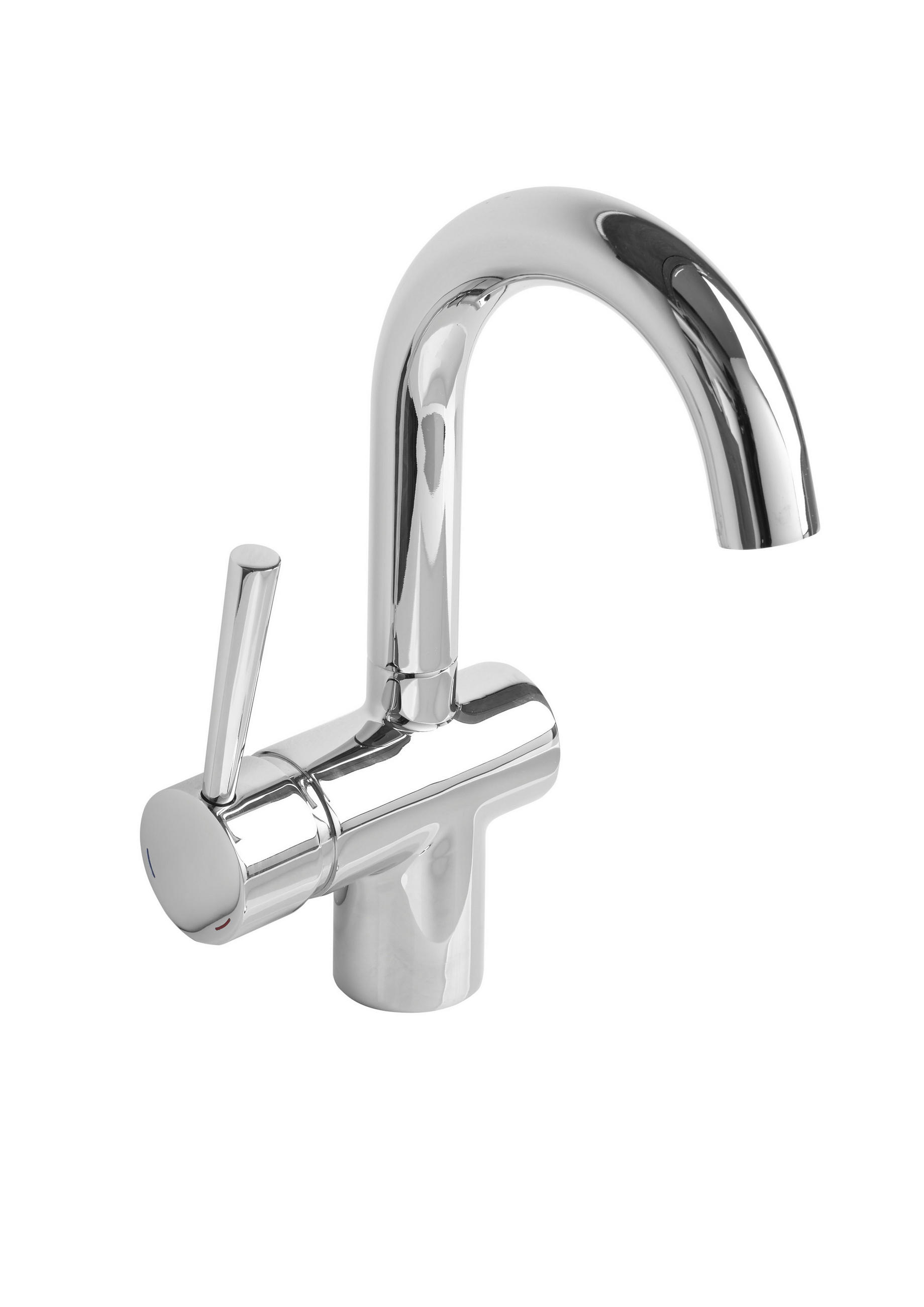WASCHTISCHARMATUR ZEHM35  - Chromfarben, Basics, Metall (5/33,6/21,5cm) - Sadena