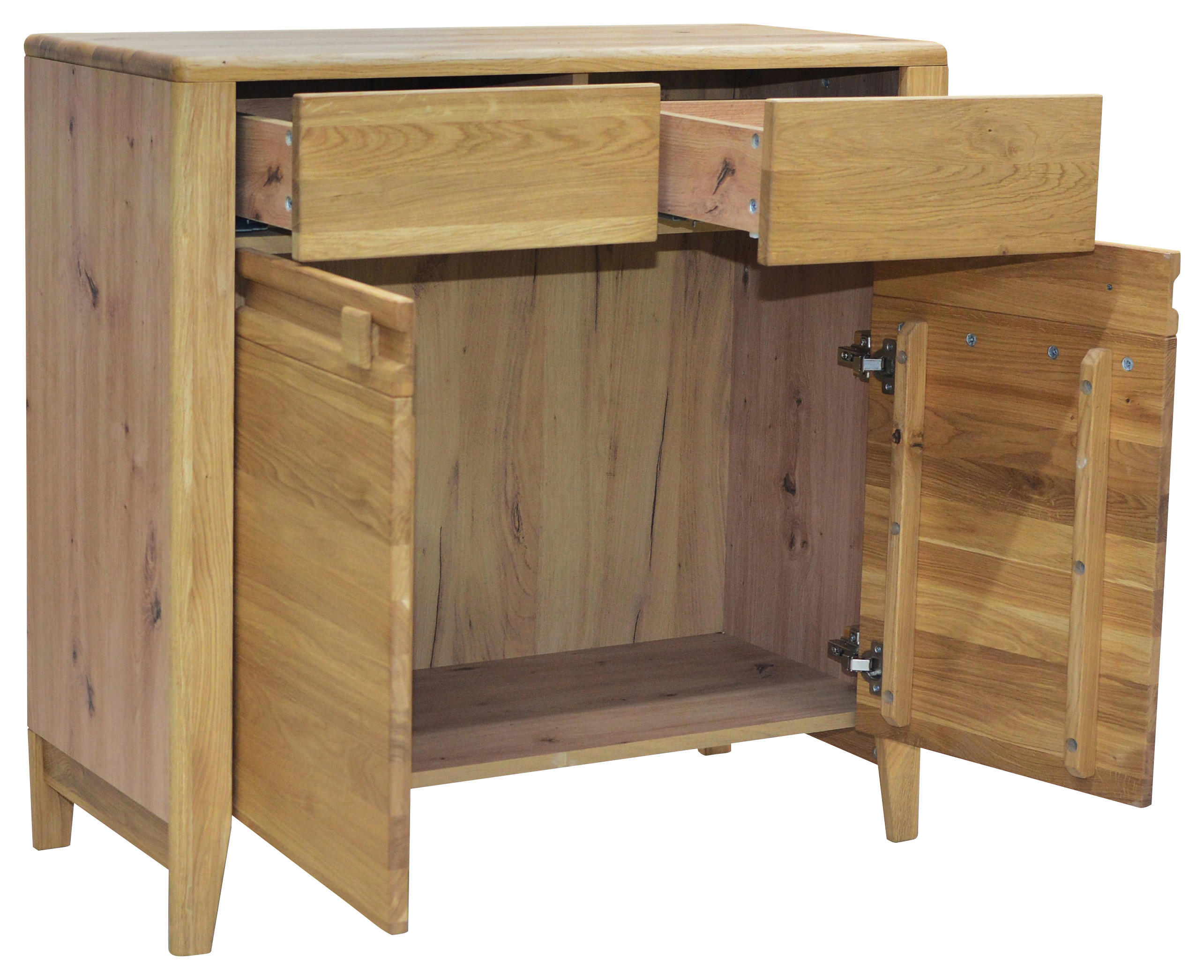 KOMMODE  in 92,6/92/42,7 cm  - Wildeiche/Eiche Artisan, KONVENTIONELL, Holz/Holzwerkstoff (92,6/92/42,7cm) - Linea Natura