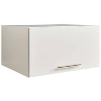 AUFSATZSCHRANK 67,5/38/67,5 cm  in  - Silberfarben/Weiß, Design, Holzwerkstoff/Metall (67,5/38/67,5cm)