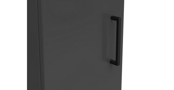 MEHRZWECKSCHRANK 30/83/40 cm  - Schwarz/Graphitfarben, MODERN, Holzwerkstoff/Kunststoff (30/83/40cm) - Carryhome