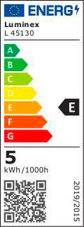 LED-LEUCHTMITTEL   E14 4,5 W  - Weiß, Basics, Kunststoff (1,4/7cm)