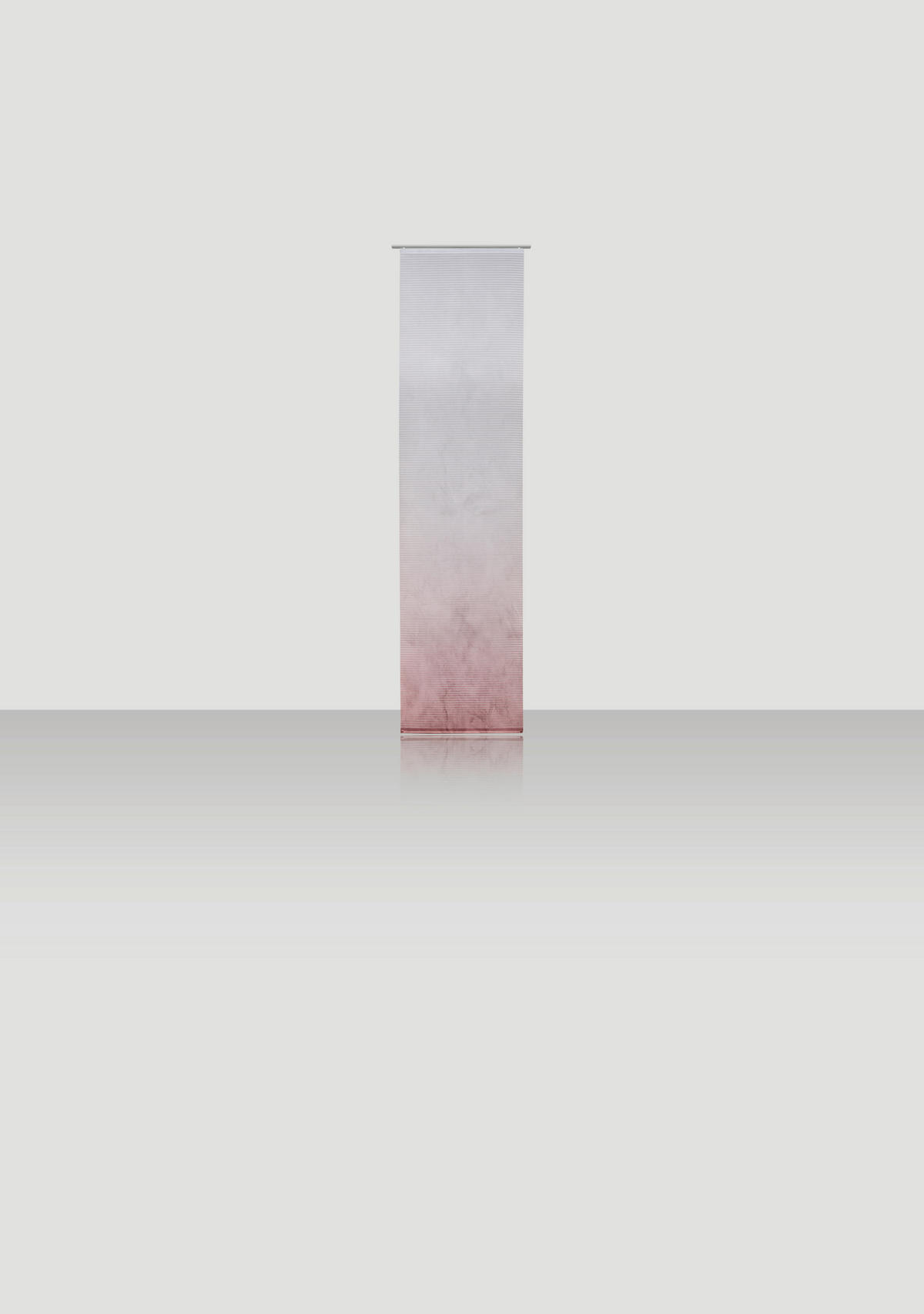 FLÄCHENVORHANG in Bordeaux  - Bordeaux, Design, Textil (60/255cm) - Novel