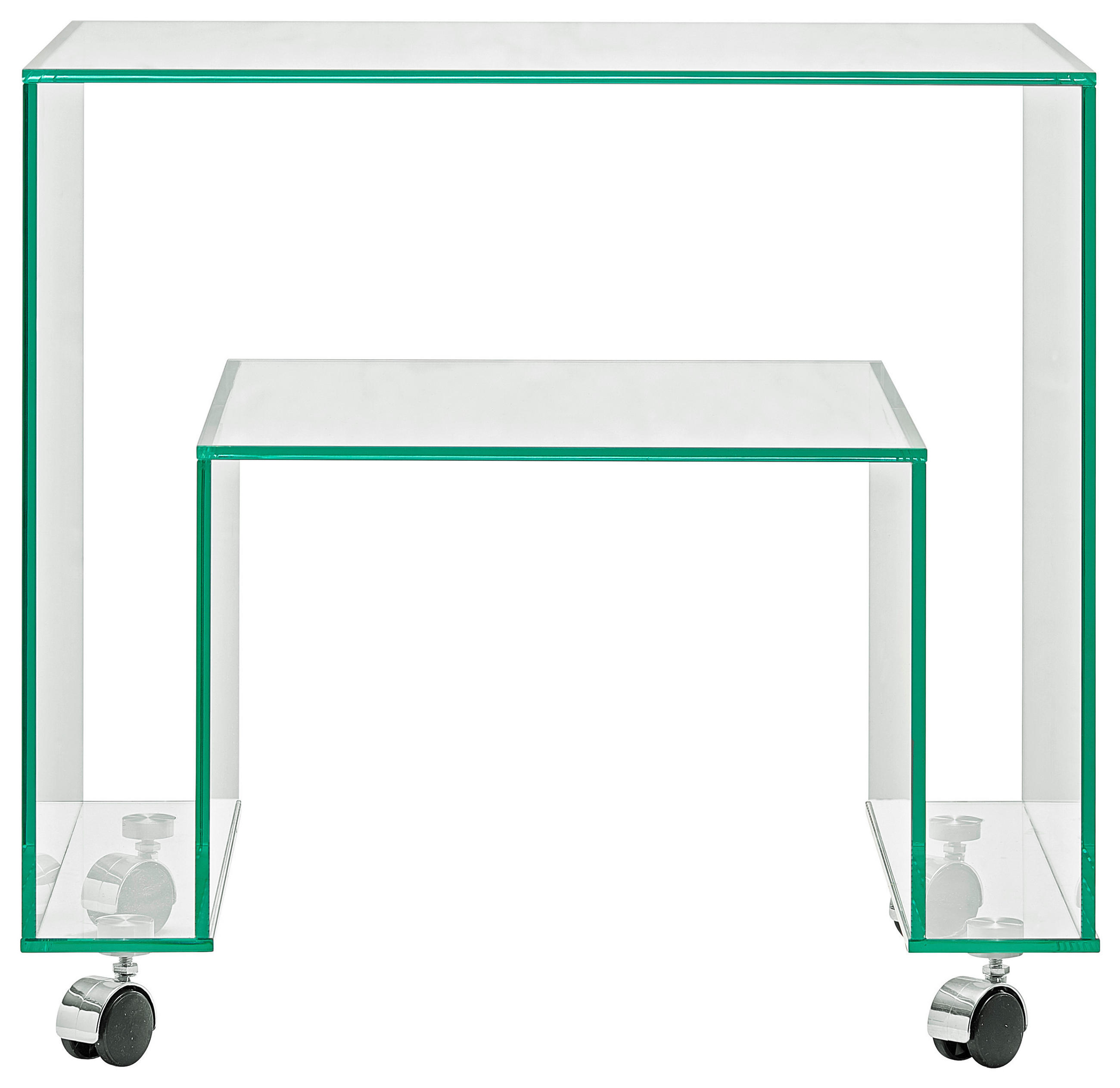 BEISTELLTISCH 40/56/52 cm rechteckig  - Design, Glas (40/56/52cm) - Xora