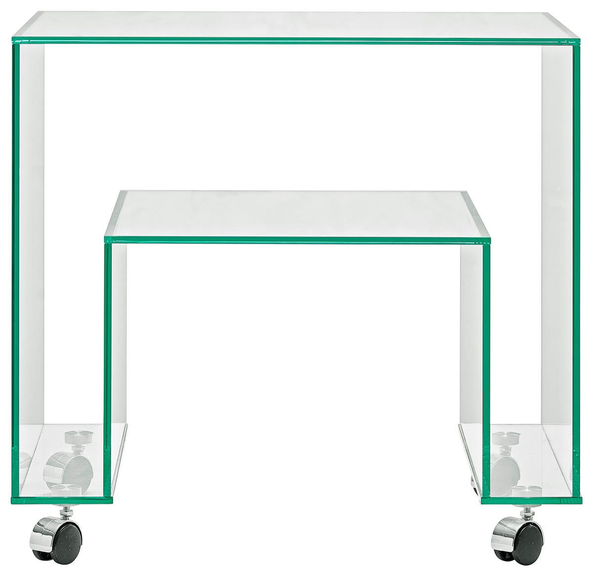 BEISTELLTISCH Glas 40/56/52 cm  - Design, Glas (40/56/52cm) - Xora