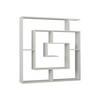 BOKHYLLA i 125/129/22 cm vit  - vit, Design, trämaterial (125/129/22cm) - Livetastic
