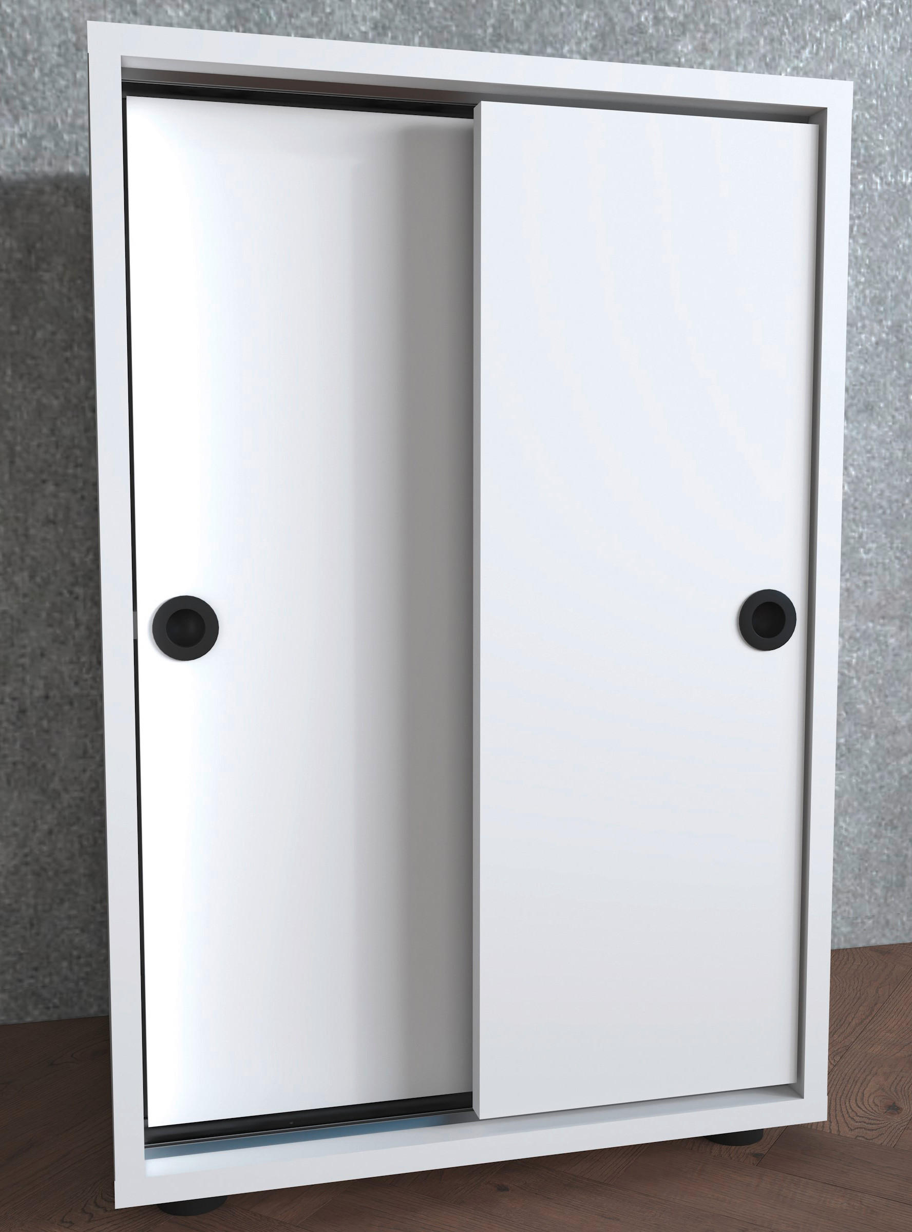 AKTENSCHRANK 49/74/38 cm  - Weiss, Design, Holzwerkstoff (49/74/38cm) - MID.YOU