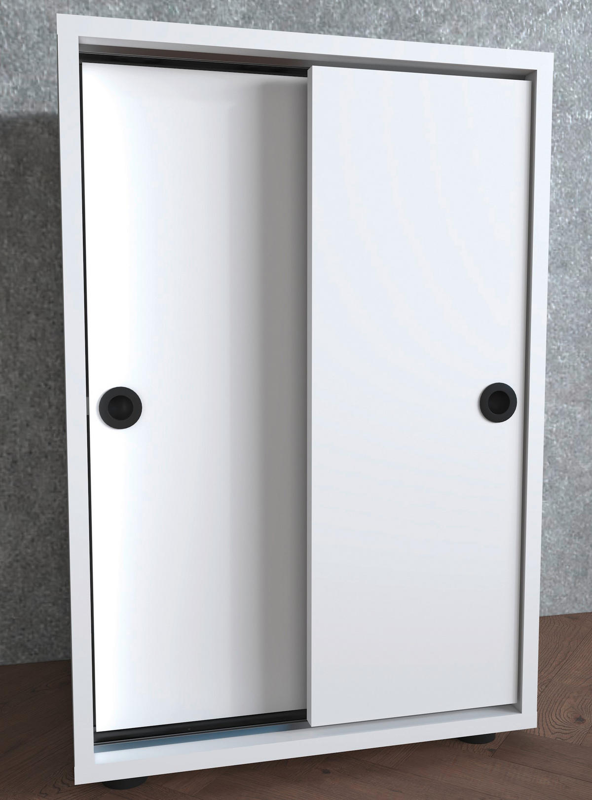 AKTENSCHRANK 49/74/38 cm  - Weiss, Design, Holzwerkstoff (49/74/38cm) - MID.YOU